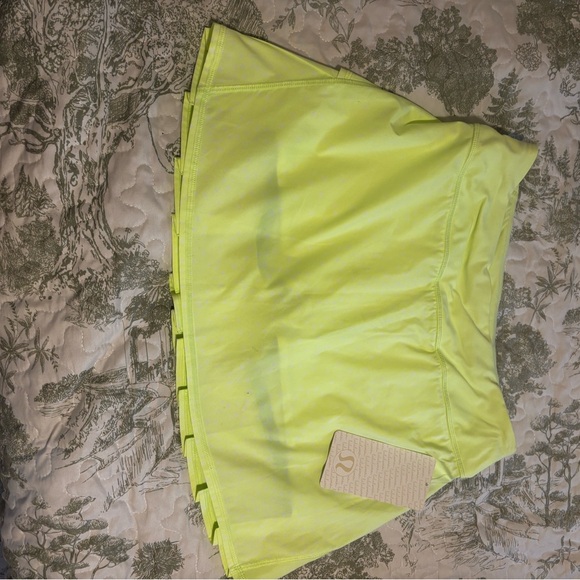 NWT Lululemon 6 Tall Pace Setter Women's Faded Zap Petit Dot tennis run Skirt - Picture 10 of 16